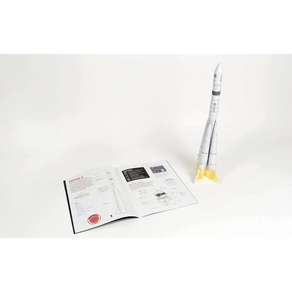 Space Racers: Make Your Own Paper Rockets 10 Models! Over 23